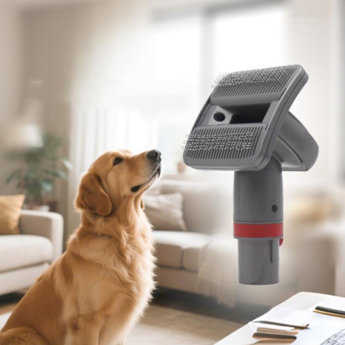 Brosse pour poils d'animaux pour aspirateurs Dyson V7/V8/V10/V11/V15 (blanc) SH901A1521-05