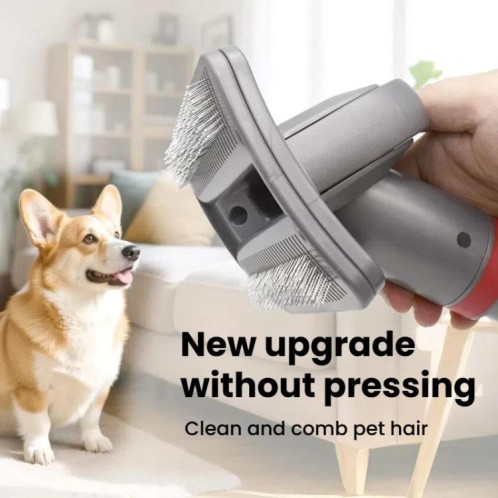 Brosse pour poils d'animaux pour aspirateurs Dyson V7/V8/V10/V11/V15 (noir) SH901B1255-05