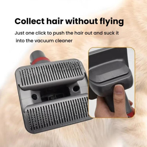 Brosse pour poils d'animaux pour aspirateurs Dyson V7/V8/V10/V11/V15 (blanc) SH901A1521-05