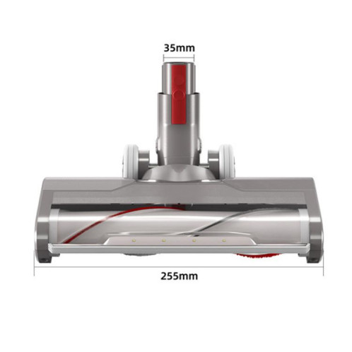 Tête d'aspirateur à entraînement direct en fibre de carbone avec éclairage LED pour Dyson V7, V8, V10, V11, V15 SH04521857-07