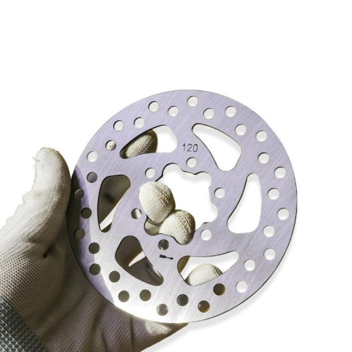 Disque de frein à disque 120 mm à 6 boulons avec vis de montage pour scooter électrique Niu KQi3 KQi2 SH04661809-05