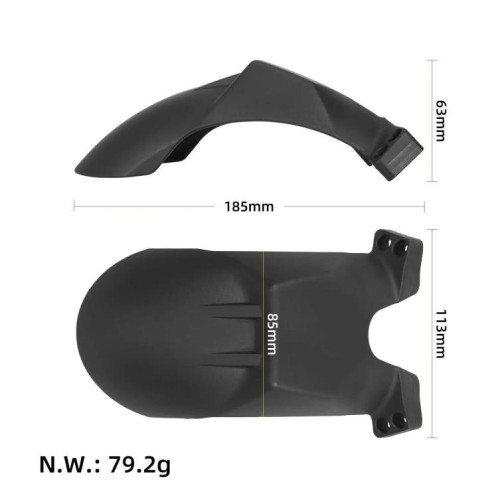 Garde-boue avant pour scooter électrique Kukirin G2 Pro DB SH6902120-05