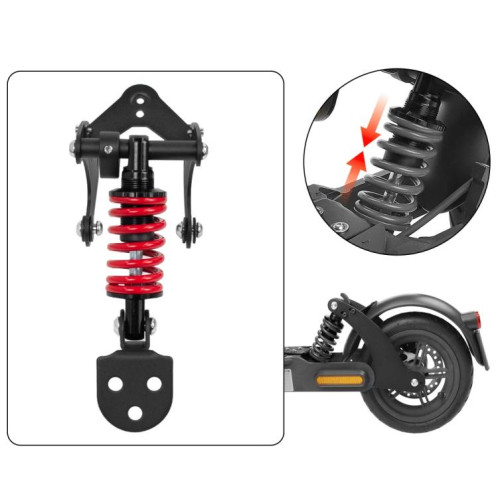 Kit de réduction des vibrations pour trottinette électrique Xiaomi Pro/Pro 2, amortisseur arrière, système de suspension, noir SH70021374-06