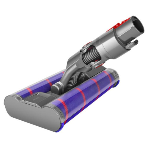 Brosse de sol en velours doux à double rouleau avec détection de poussière LED pour Dyson V7/V8/V10/V11/V15 SH0663637-06