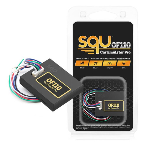 Émulateur de voiture universel SQU OF110 Pro, programmateur IMMO, ESL, airbag et tachymètre, outil de codage et de diagnostic d'ECU automobile SH1013659-06