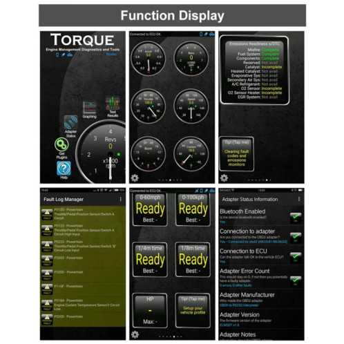 Détecteur de défauts automobiles FOXWELL OBD2 WIFI (F601) SH301A378-08