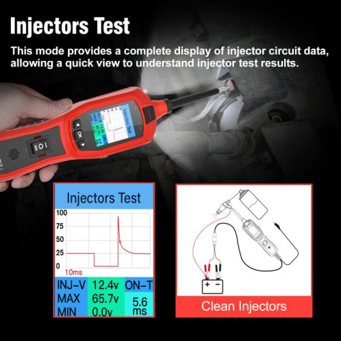 Diagnostic du système électrique automobile TopDiag avec détecteur de fils (P180) ST101A1271-014