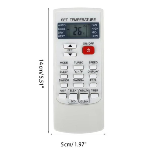 Pour télécommande de climatiseur AUX YKRH102 YKR-H/102E SH2014881-05