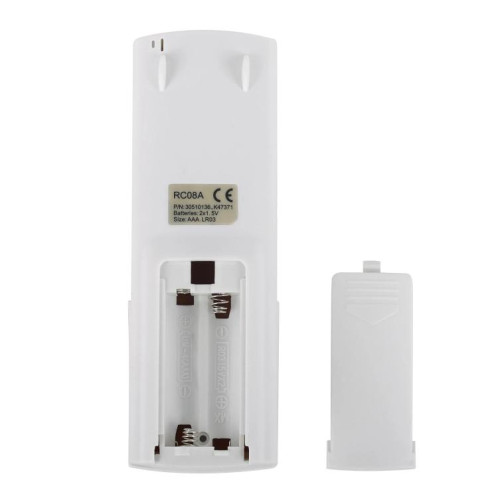 Télécommande infrarouge de remplacement RC08A pour climatiseur Airwell / Electra / Geli SH42021703-05