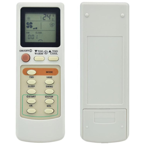 Télécommande de remplacement pour climatiseur Mitsubishi MSD-09NV, version anglaise SH20461761-04