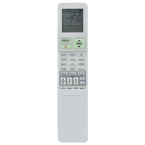 Télécommande WH-TA11PE pour climatiseur Toshiba RAS-B1ON3KV2-E1 / B13N3KV2 / B16N3KV2 / RAS-16G2KVP / RAS-24E2KVSG (modèle froid et chaud) SH20471322-04
