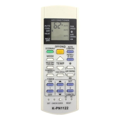 Pièces de rechange pour télécommande de climatiseur Panasonic K-PN1122 SH2082974-05