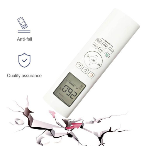 Pièces de rechange pour télécommande de climatiseur Midea RG58N(B2H)/BGEF (modèles de refroidissement et de chauffage) SH601A1618-05