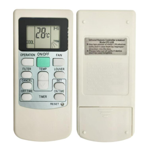 Pièces de rechange pour télécommande de climatiseur Hitachi PC-LH6 (modèles de refroidissement et de chauffage) SH701A587-05