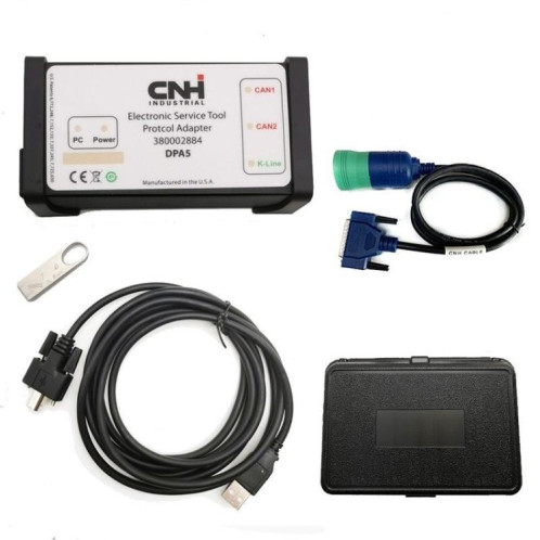 Appareil de diagnostic diesel CNH EST V8.6 pour machines agricoles (cassette en plastique avec emballage en papier) SH801A1988-05