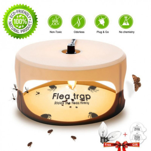 Flea Trap Pet Home Flea Lamp, Type de prise: SH960367-09