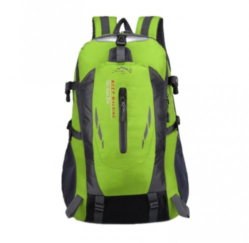 Sac d'alpinisme de voyage de grande capacité Hommes et femmes Sports de plein air Loisirs Sac à dos étanche en nylon (vert) SH201C632-05