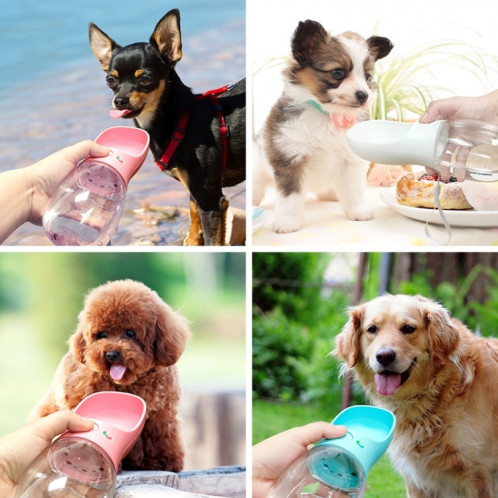 Bouteille d'eau portable pour chien de compagnie petit grand chien voyage chiot chat bol d'eau potable en plein air distributeur d'eau pour animaux de compagnie alimentateur fournitures pour animaux de compagnie, taille: SH501C635-09