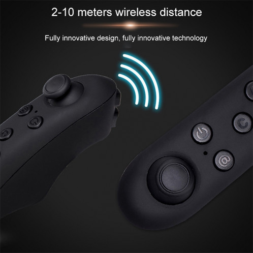 VRPARK réalité virtuelle 3D VR lunettes manette de jeu manette de jeu Bluetooth télécommande pour iPhone IOS Android téléphone Smartphone SH583A1296-010