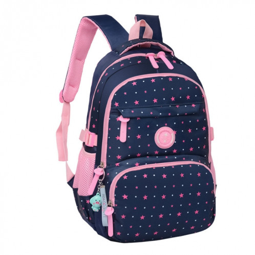 3 PSC / Sets Sac à dos d'école de mode pour filles adolescentes (bleu profond) SH501B915-07