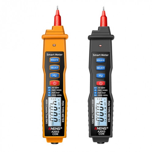 ANENG A3003 Multimètre intelligent de type haute précision de type stylo multi-fonction (noir) SA001B460-07