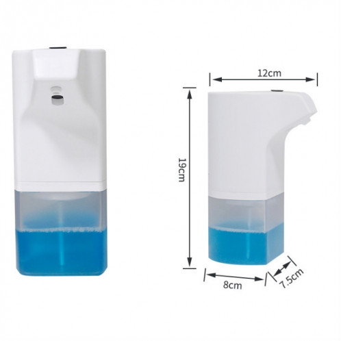Distributeur automatique de savon à jet de mousse à induction mural, spécification: modèles de batterie à bulles SH3201415-04