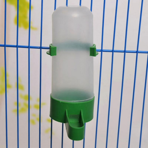 10 PCS Pratique Oiseaux d'alimentation Equipement Perrot Bird Buveuse d'arrosoir avec pince (L) SH901B583-08