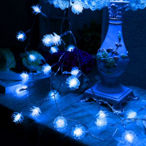 20 LED énergie solaire cône de pin extérieur économie d'énergie vacances mariage décoration chaîne lumière jardin paysage lampe (lumière colorée) SH801A1342-010