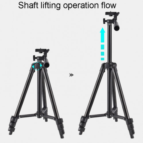 2 PCS DSLR Camera Trépied Stand Photographie Photo Vidéo En Aluminium Caméra Trépied SH12421995-06