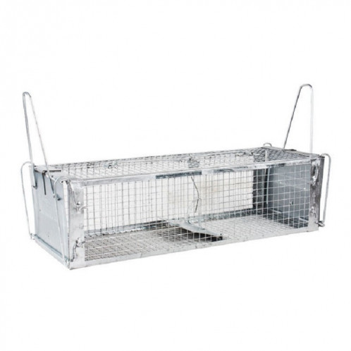 Souricière de cage à souris domestique avec double porte (argent) SH801A1752-04