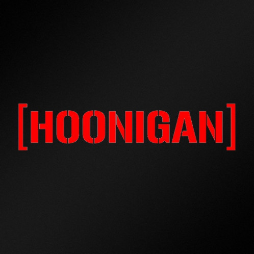 10 PCS HOONIGAN autocollant de voiture vinyle autocollant automatique de fenêtre (rouge) SH501C964-04