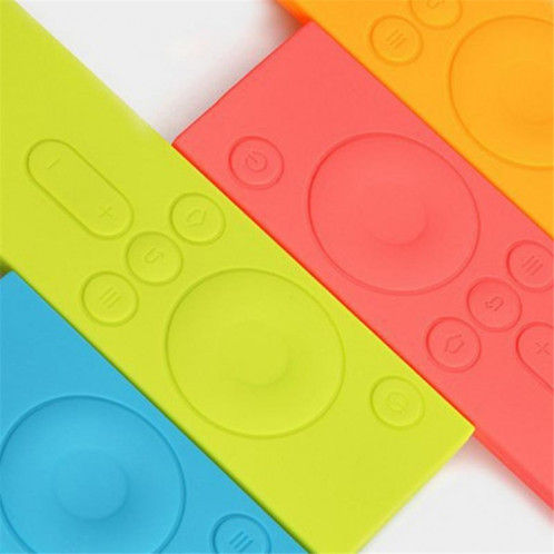 6 PCS étui de protection en silicone souple TPU étui de protection en caoutchouc à distance pour télécommande Xiaomi I Mi TV Box (orange) SH401F348-07