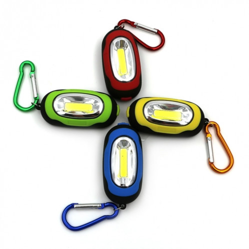Portable mini porte-clés torche de poche lampe torche lampe torche LED avec 3 modes (jaune) SH801C996-08