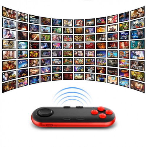 Contrôleur de manette de jeu Bluetooth sans fil intelligent 3D VR lunettes de réalité virtuelle Joystick télécommandes compatibles avec Android / IOS (noir) SH701B36-07