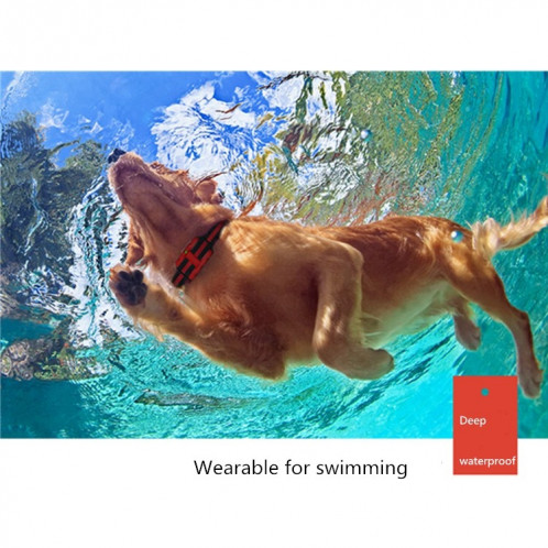 500m Dog Training Bark Stopper Télécommande Choc électrique Collier électronique étanche (Orange) SH901D1480-07
