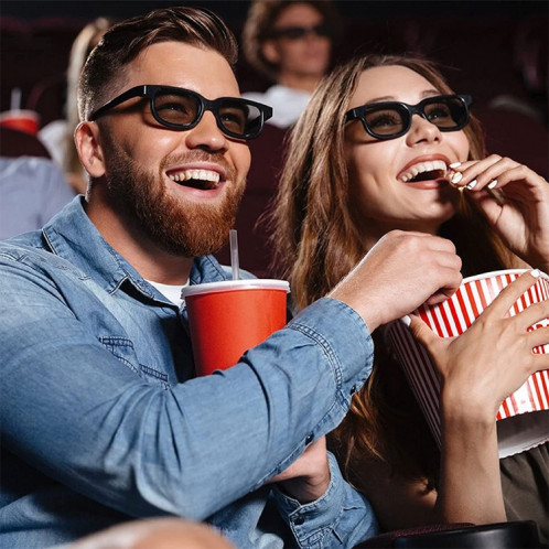 Lunettes polarisées spéciales pour film 3D, lunettes 3D stéréo sans flash SH94041818-07