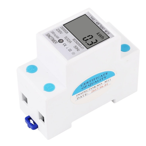DDS528 5-32A 230V 50Hz compteur d'énergie multifonction électronique à Rail DIN domestique monophasé SH4062951-06