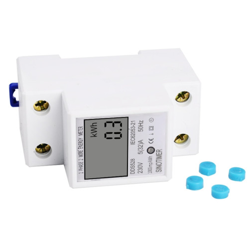 DDS528 5-32A 230V 50Hz compteur d'énergie multifonction électronique à Rail DIN domestique monophasé SH4062951-06