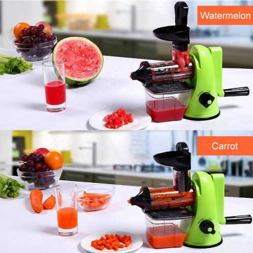 Presse-agrumes manuel multifonction à la maison Apple Orange Wheatgrass Portable DIY Juicer (Pink) SH402E1175-07