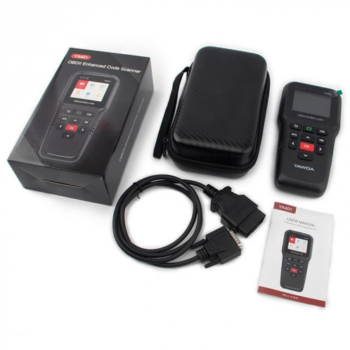 YAWOA YA401 Instrument de Diagnostic de défaut de moteur de voiture OBD2 détecteur de batterie de carte de lecture de défaut de voiture SH3365102-011