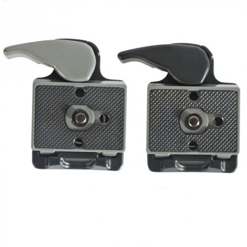 Support de plaque à dégagement rapide pour tête de trépied BEXIN pour Manfrotto 200PL-14 (gris) SB301B234-010