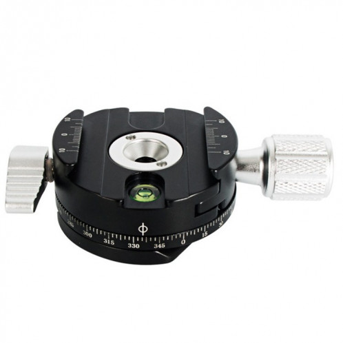 BEXIN QJ07 360 degrés de rotation support de clip panoramique trépied pan / tilt plaque de dégagement rapide SB4025778-06