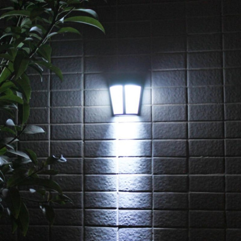 IP65 extérieur étanche à économie d'énergie LED lampe murale à énergie solaire lumière de sécurité (lumière blanche) SH101A1124-06
