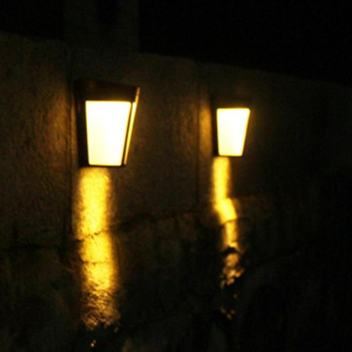 IP65 extérieur étanche à économie d'énergie LED lampe murale à énergie solaire lumière de sécurité (lumière blanche) SH101A1124-06