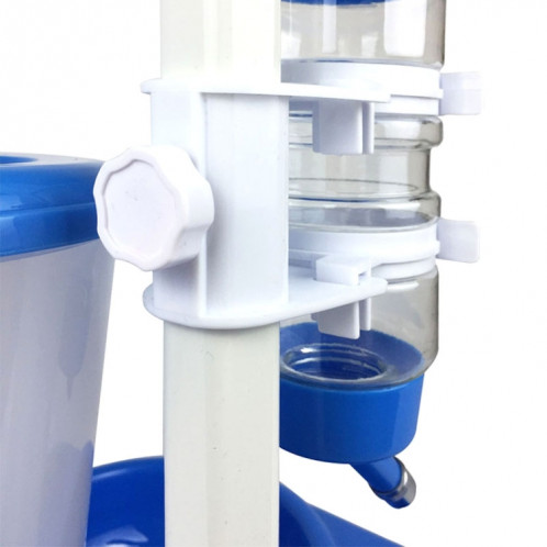Fournitures d'alimentation de bol pour animaux de compagnie de fontaine à boire automatique relevable (bleu) SH201B10-06
