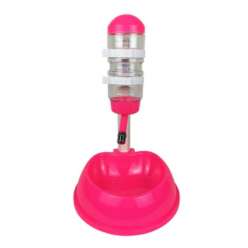 Fournitures d'alimentation de bol pour animaux de compagnie de fontaine à boire automatique relevable (Rose rouge) SH201C991-06