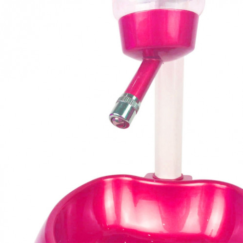 Fournitures d'alimentation de bol pour animaux de compagnie de fontaine à boire automatique relevable (Rose rouge) SH201C991-06
