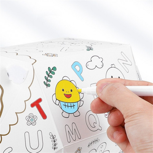 Graffiti 3D assemblage bricolage manuel pliant en carton enfants jouets éducatifs (voiture de bonbons) SH901C1862-07