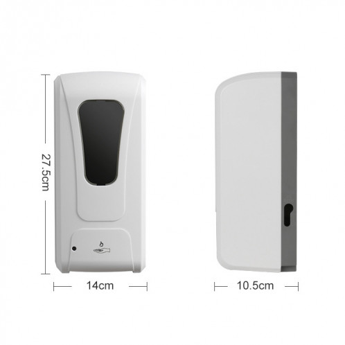 Distributeur de savon à induction automatique 1000ML Distributeur de savon anti-virus sans contact (type liquide) SH001B1340-010