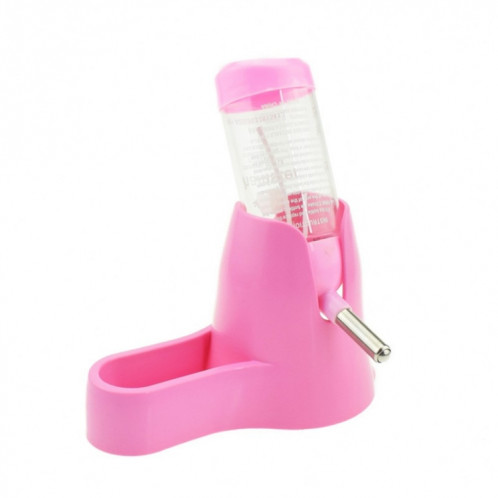 125 ml de fontaine à boire en plastique spéciale pour hamster (rose) SH701A962-07